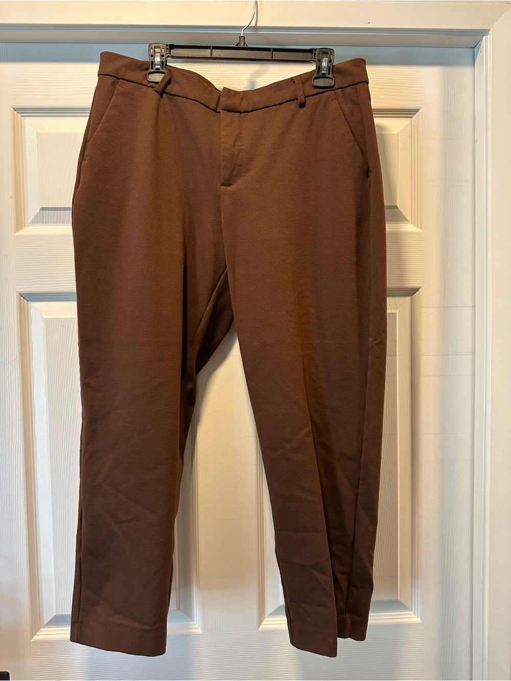 Liverpool Brown Cropped Women's Pants Size 14/32